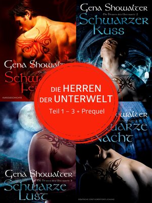 cover image of Die Herren der Unterwelt-- Teil 1-3 + Prequel
